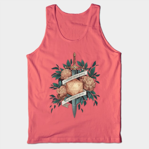 Gather Your Party Tank Top by Fez Inkwright